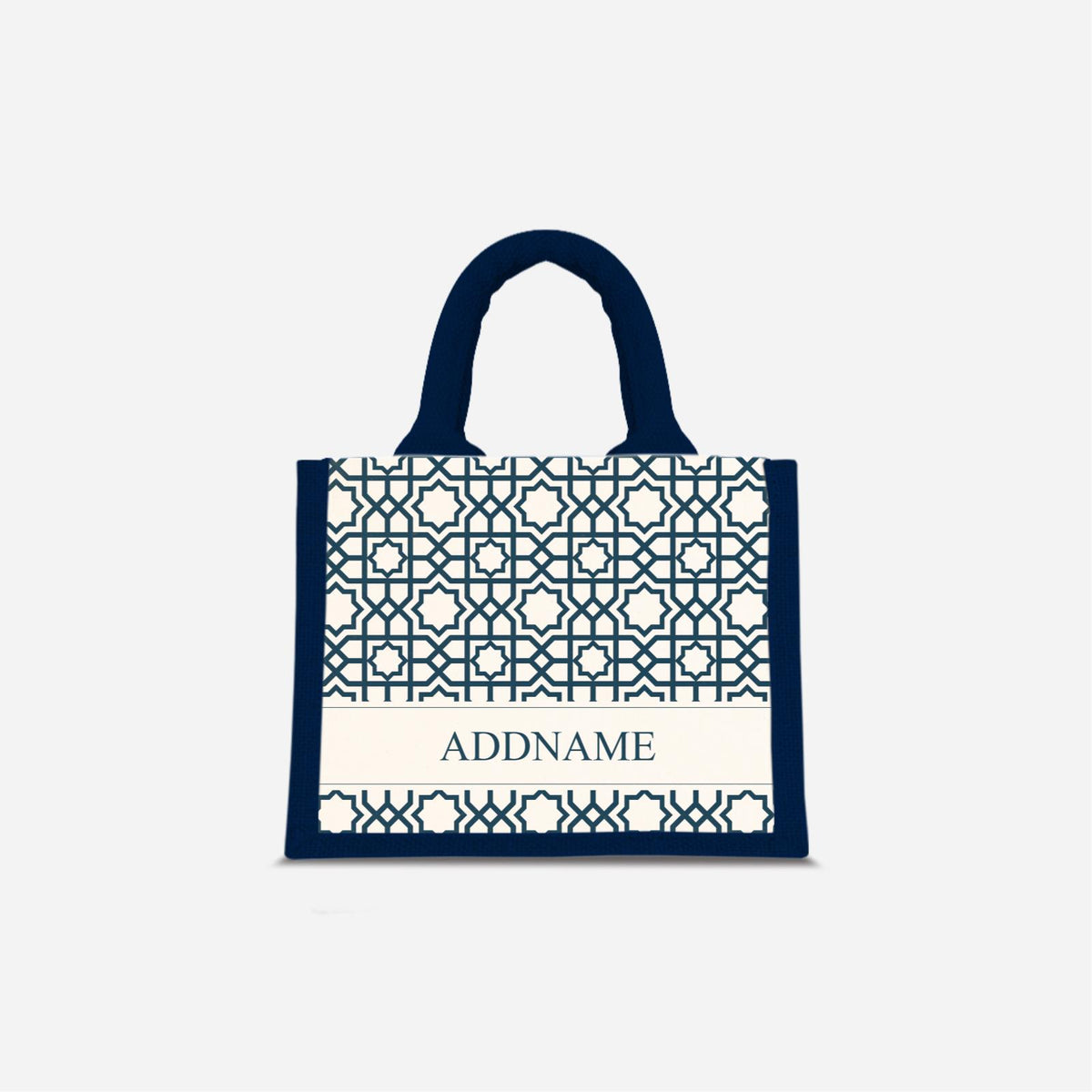 Annas Series - Prussian Blue Jute Bags