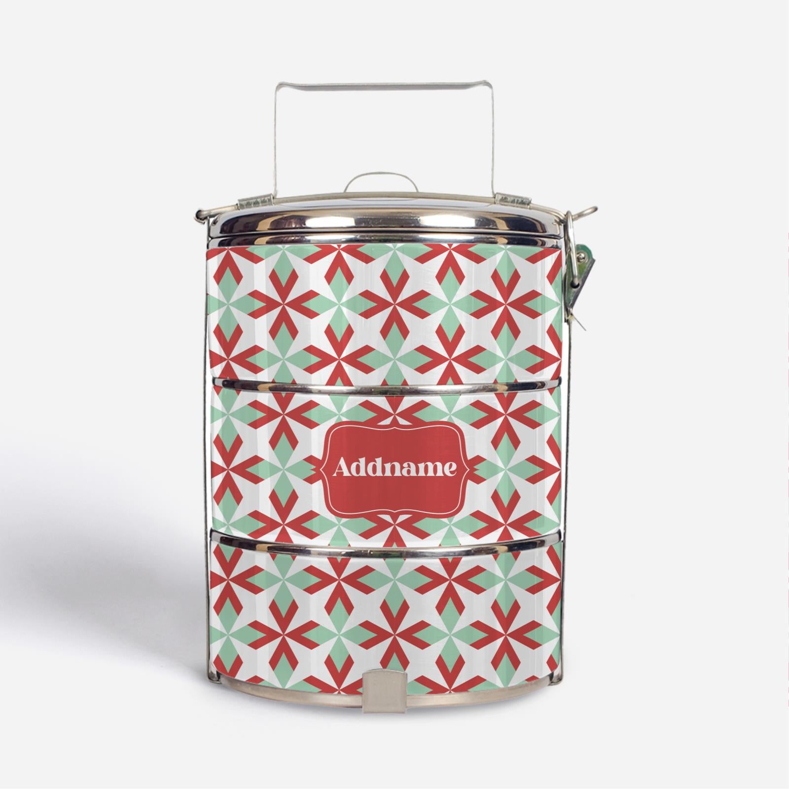 Ixora Series Tiffin Carrier - Red