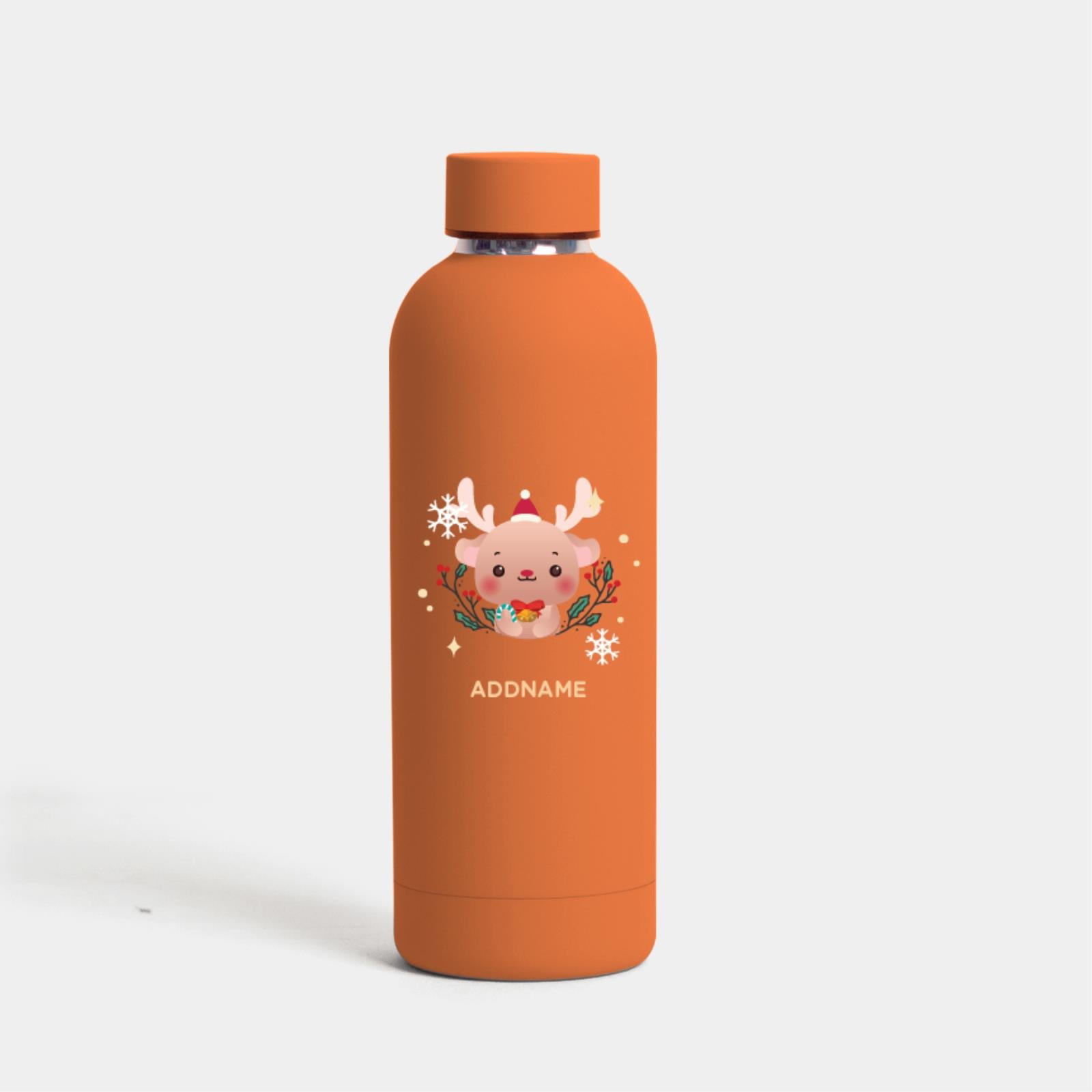 Christmas Cute Animal Series Mizu -  Reindeer Orange