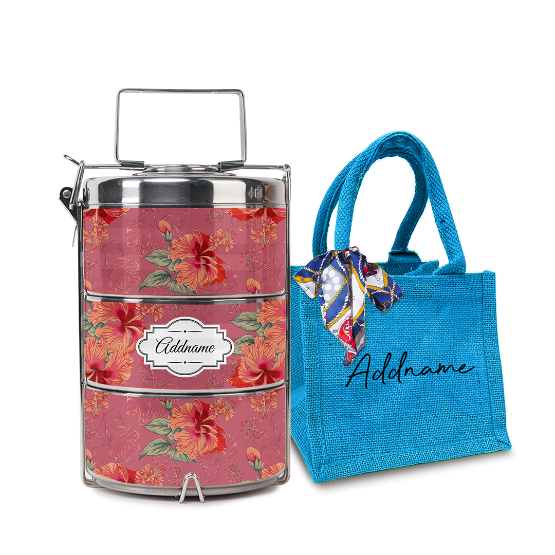 Hibiscus Tiffin Carrier