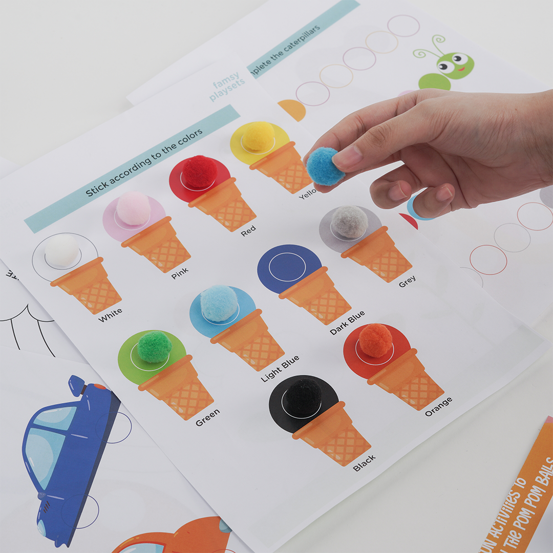 Pom Pom Activity Set