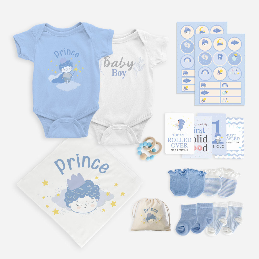 Non-personalized Baby Boy Premium Box Set