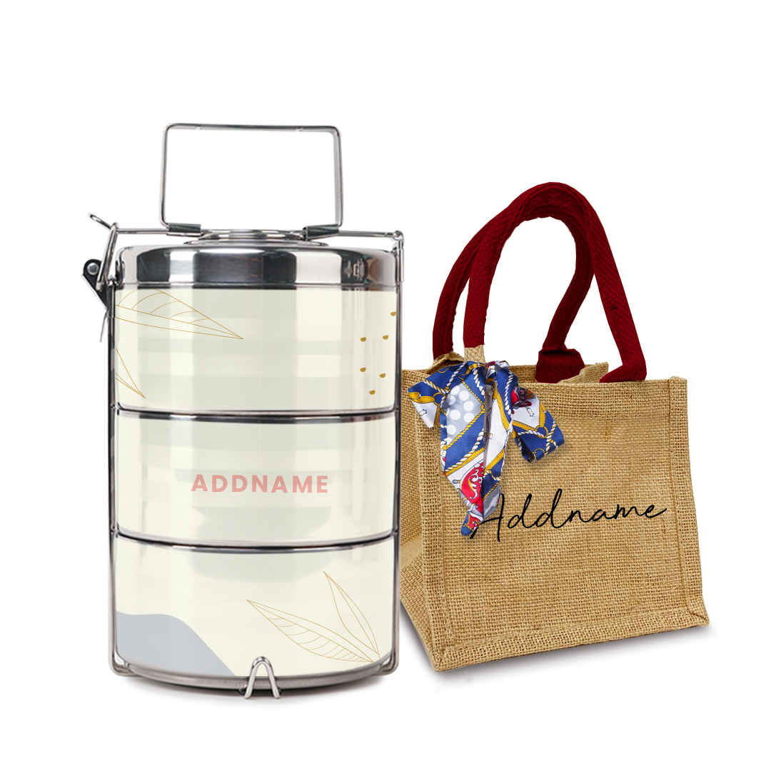 Charlotte Series - Marshmallow Tiffin Carrier