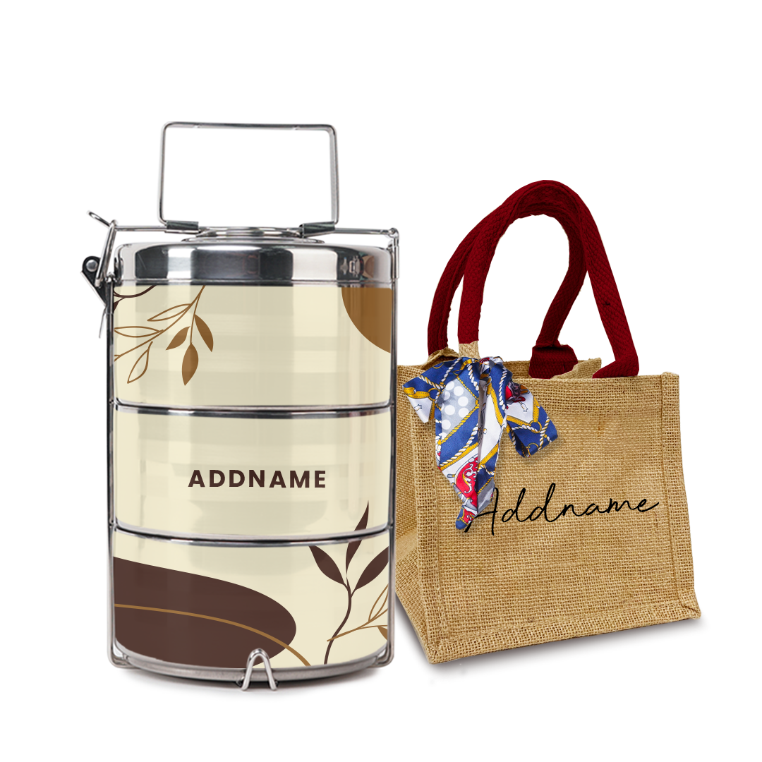 Charlotte Series - Mocha Tiffin Carrier