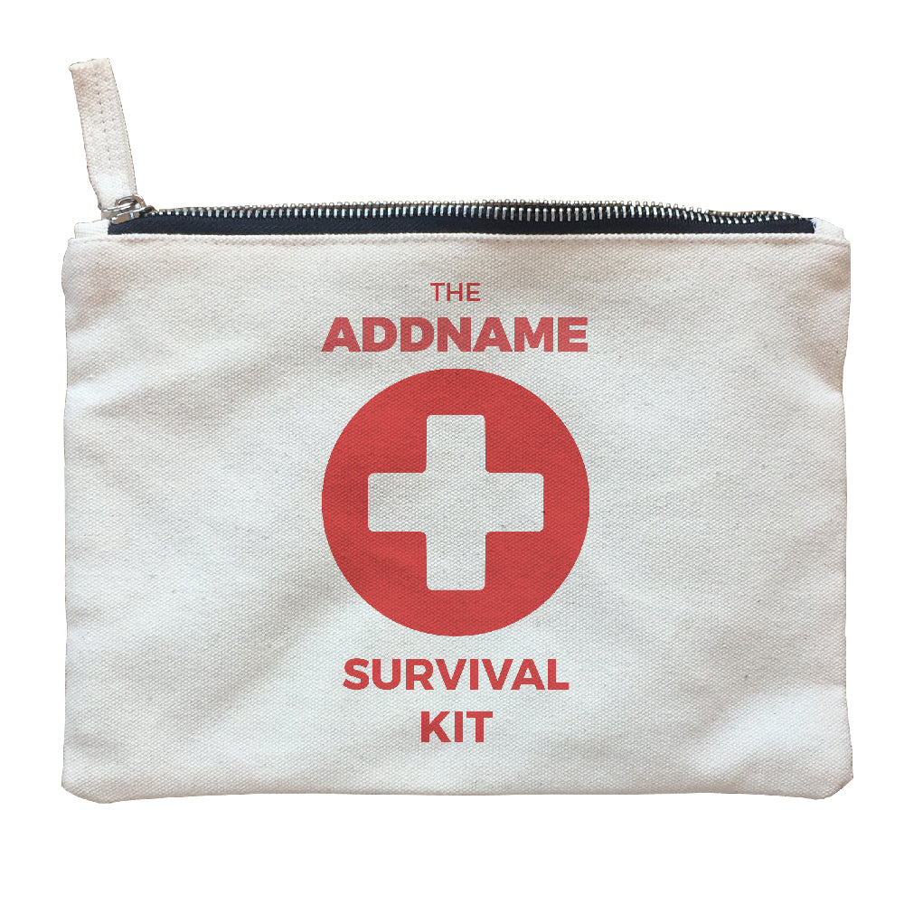 My Red Survival Kit Zipper Pouch