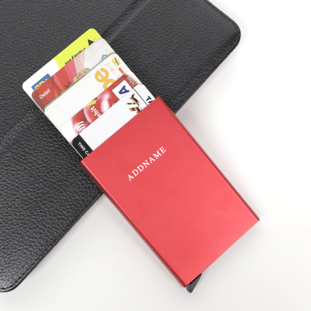 Pop-Up Card Holder - Red