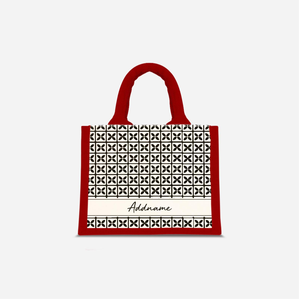 Kedah Rumaysa Jute Bag - Black