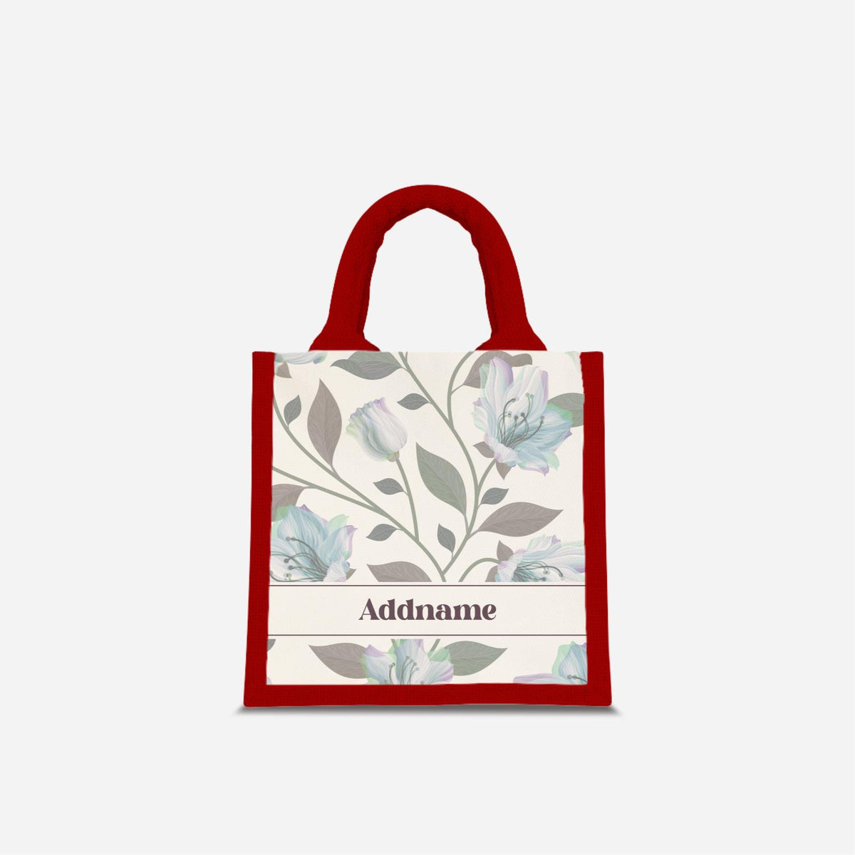 Classic Kesuma Jute Bag - Icy Blue