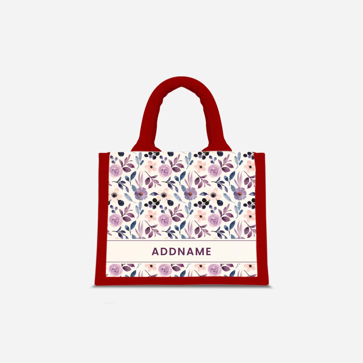 Laura Series - Violet Jute Bags