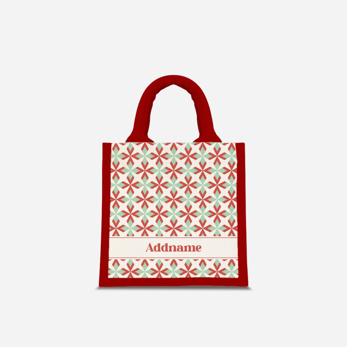 Ixora Series Jute Bag - Red