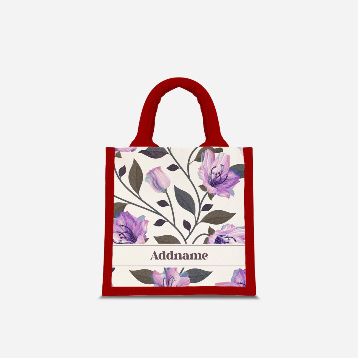 Classic Kesuma Jute Bag - Mystic Purple