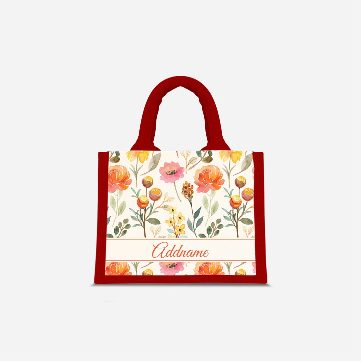 Laura Series - Carnelian Jute Bags