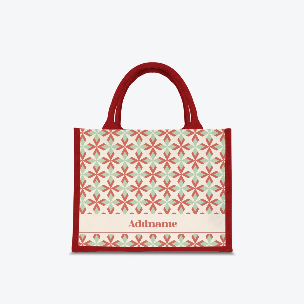 Ixora Series Jute Bag - Red