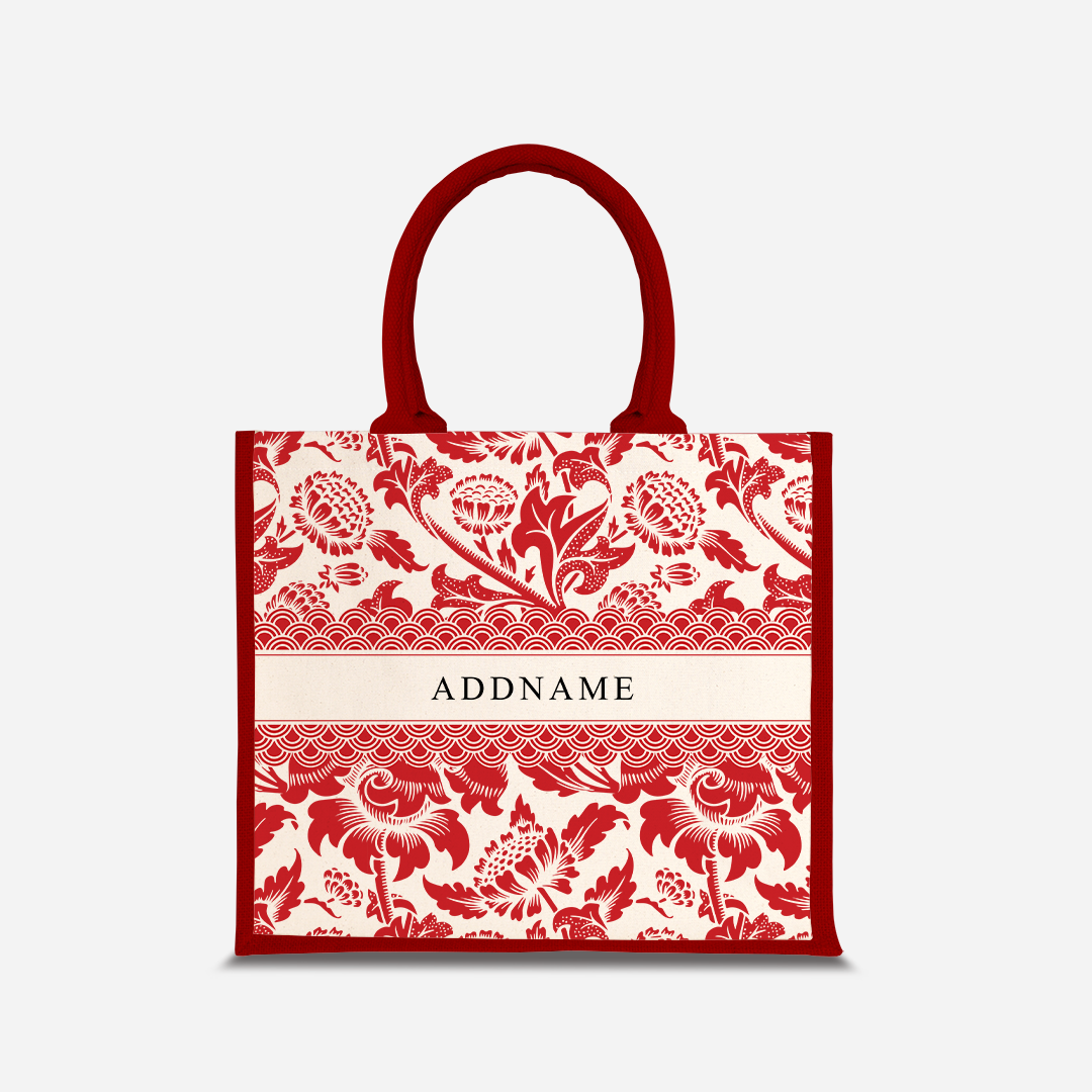 Limitless Opportunity Series - Red Jute Bag