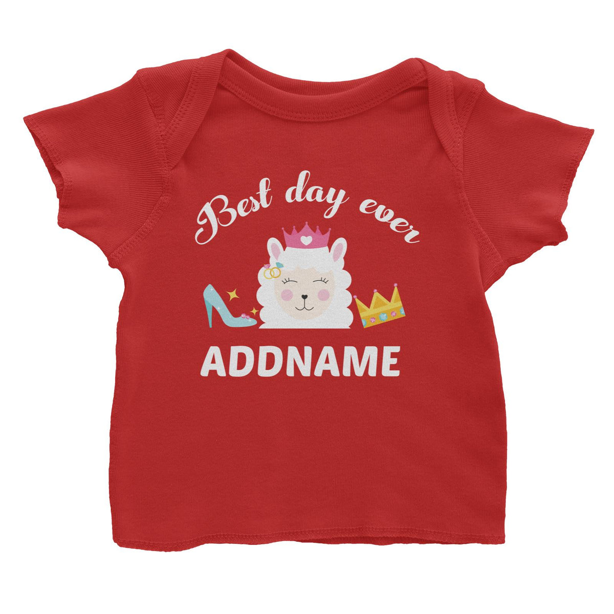 Best Day Ever Addname Baby T-Shirt