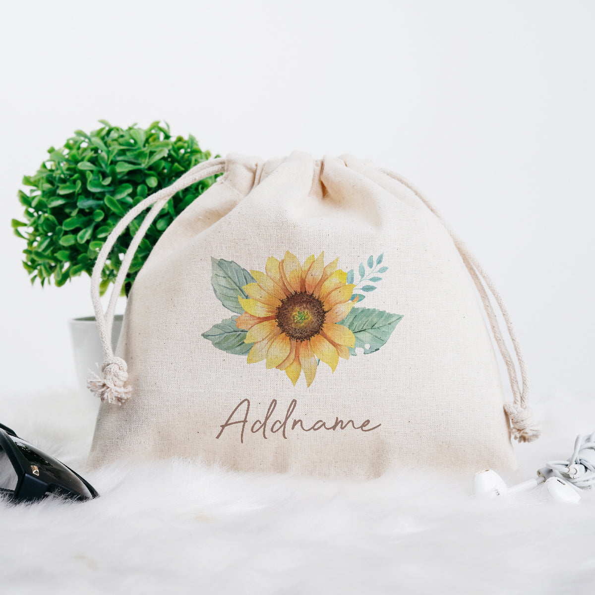 Pastel Flower Sunflower Satchel