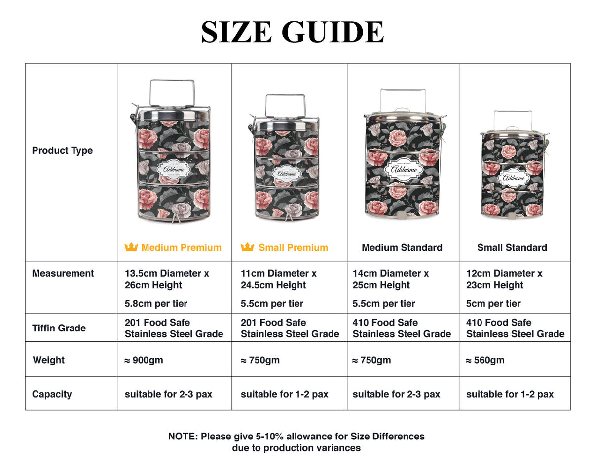 Monstera Tiffin Carrier