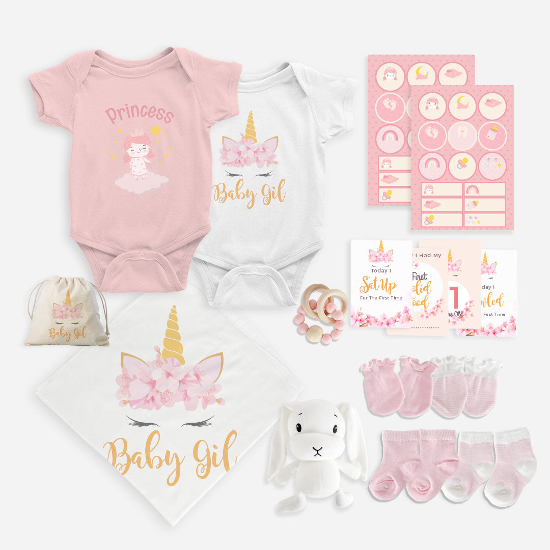 Non-personalized Baby Girl Ultra Premium Box Set