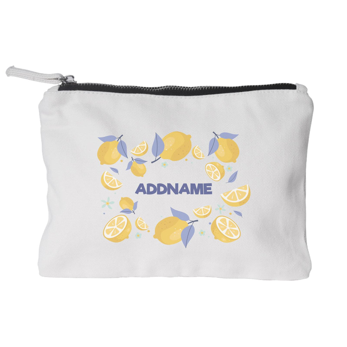 Squeezy Lemon Zipper Pouch