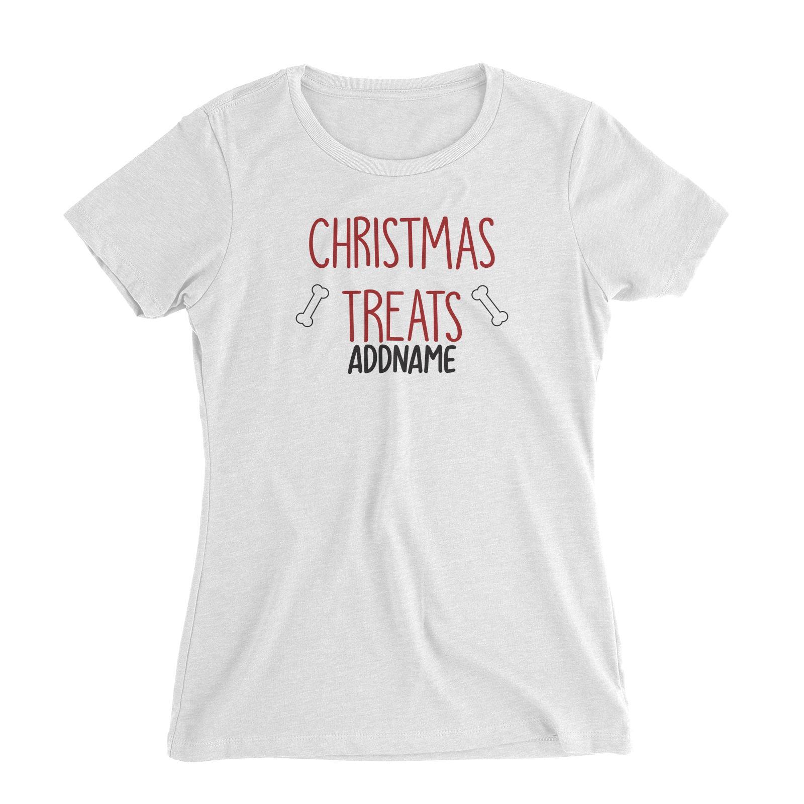 Xmas Christmas Treats Women's Slim Fit T-Shirt