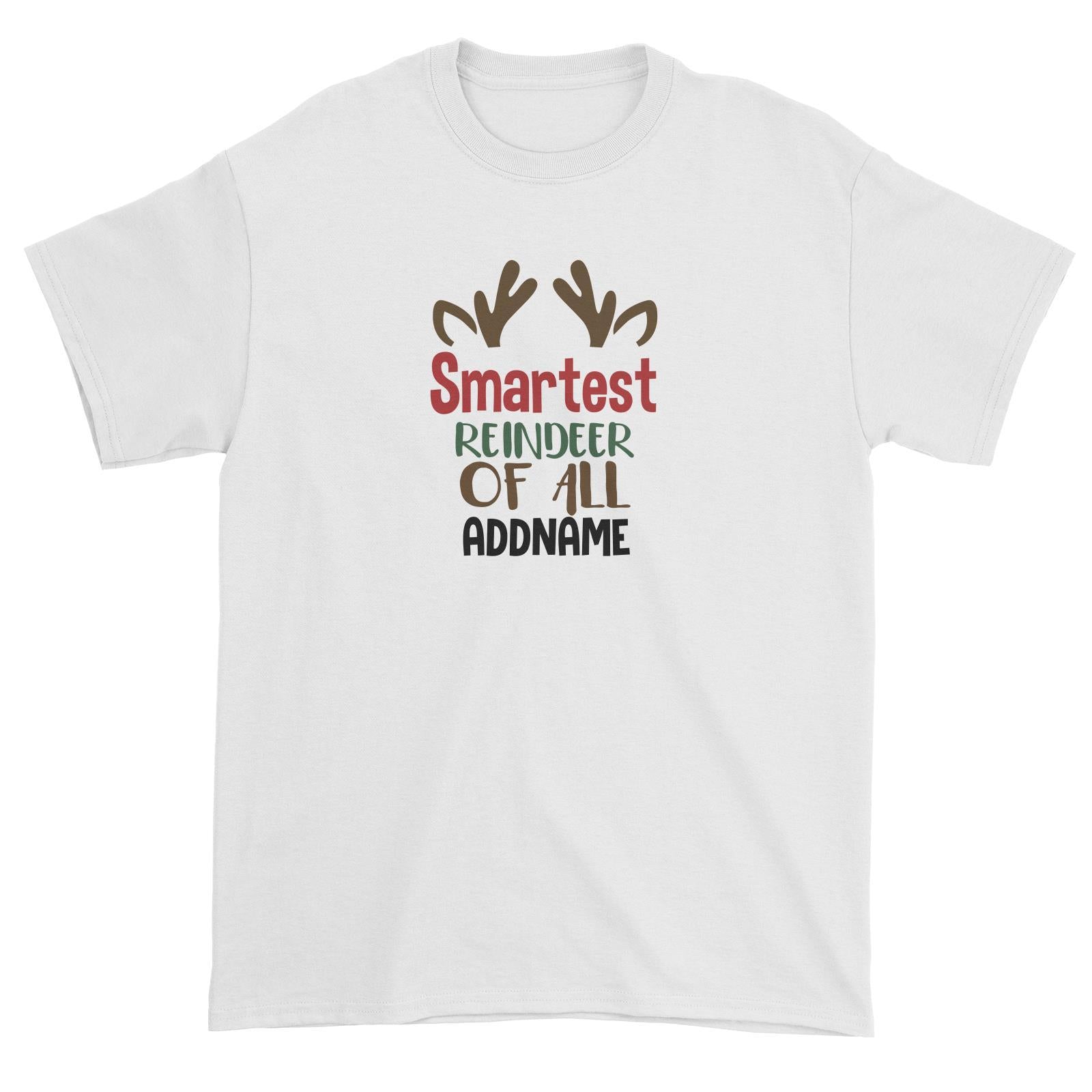 Xmas Smartest Reindeer of All Unisex T-Shirt