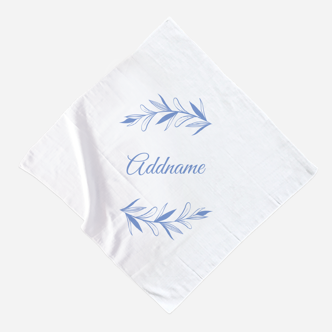 Wreath Boy Muslin Square