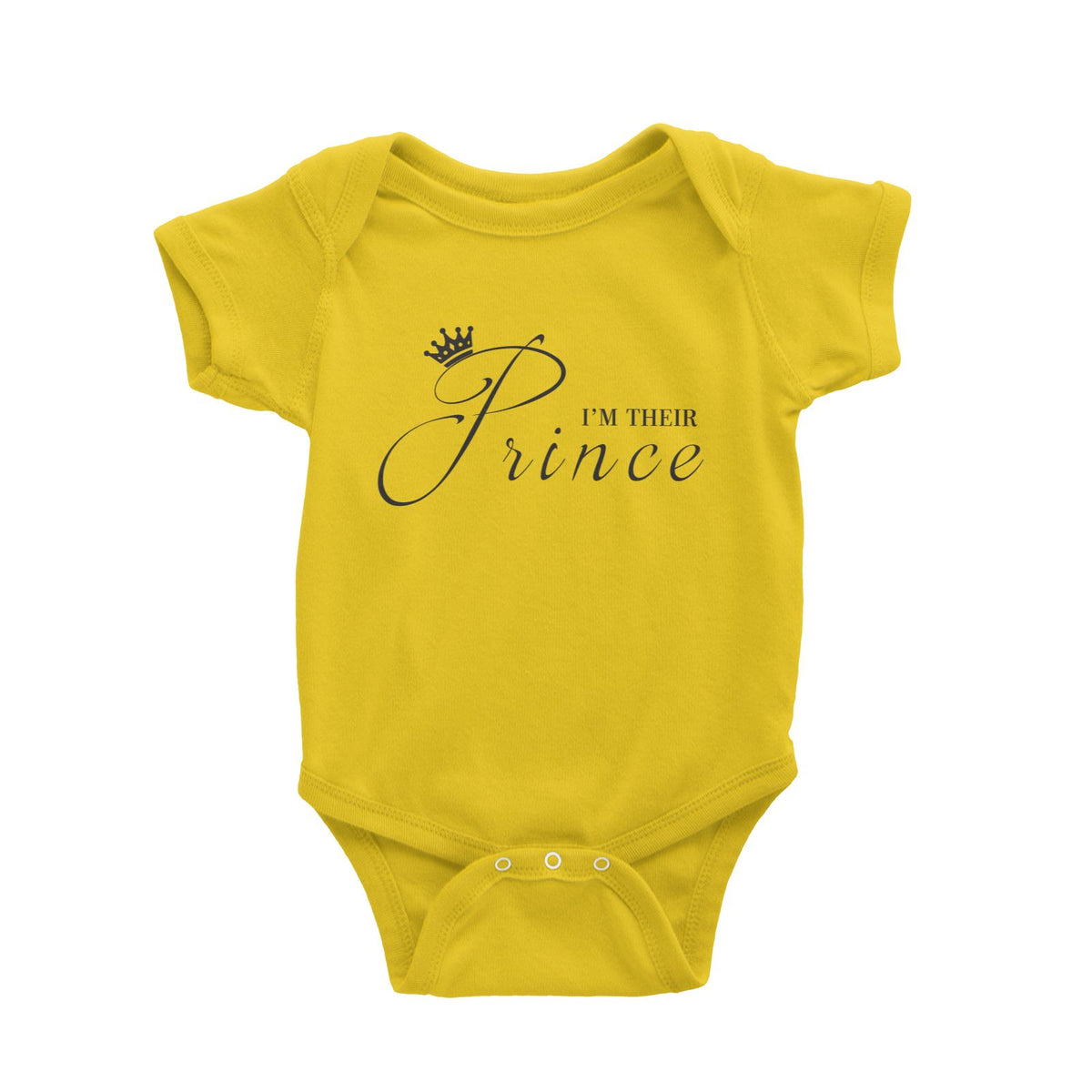 Royal I'm Their Prince (FLASH DEAL) Matching Family Baby Romper