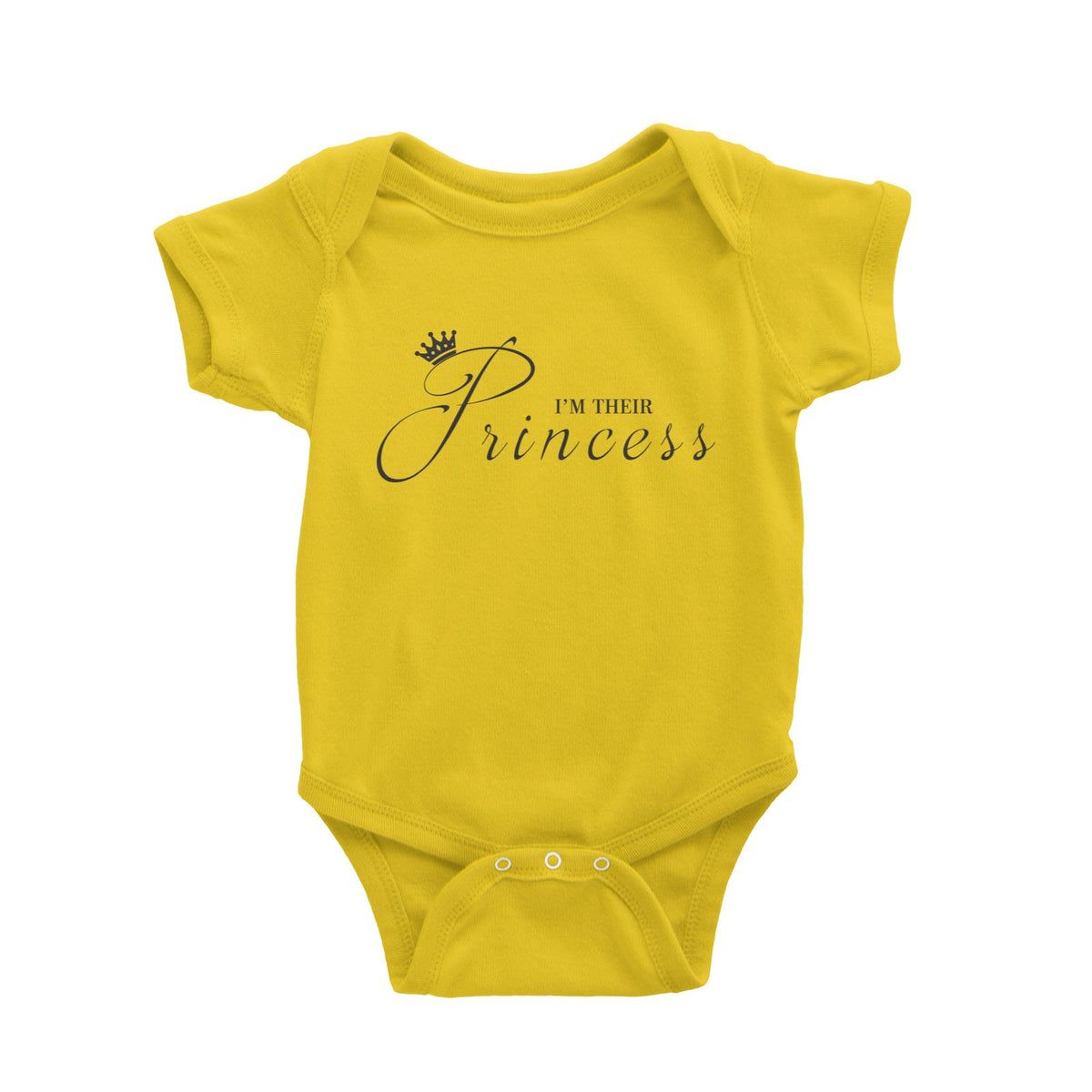 Royal I'm Their Princess (FLASH DEAL) Matching Family Baby Romper
