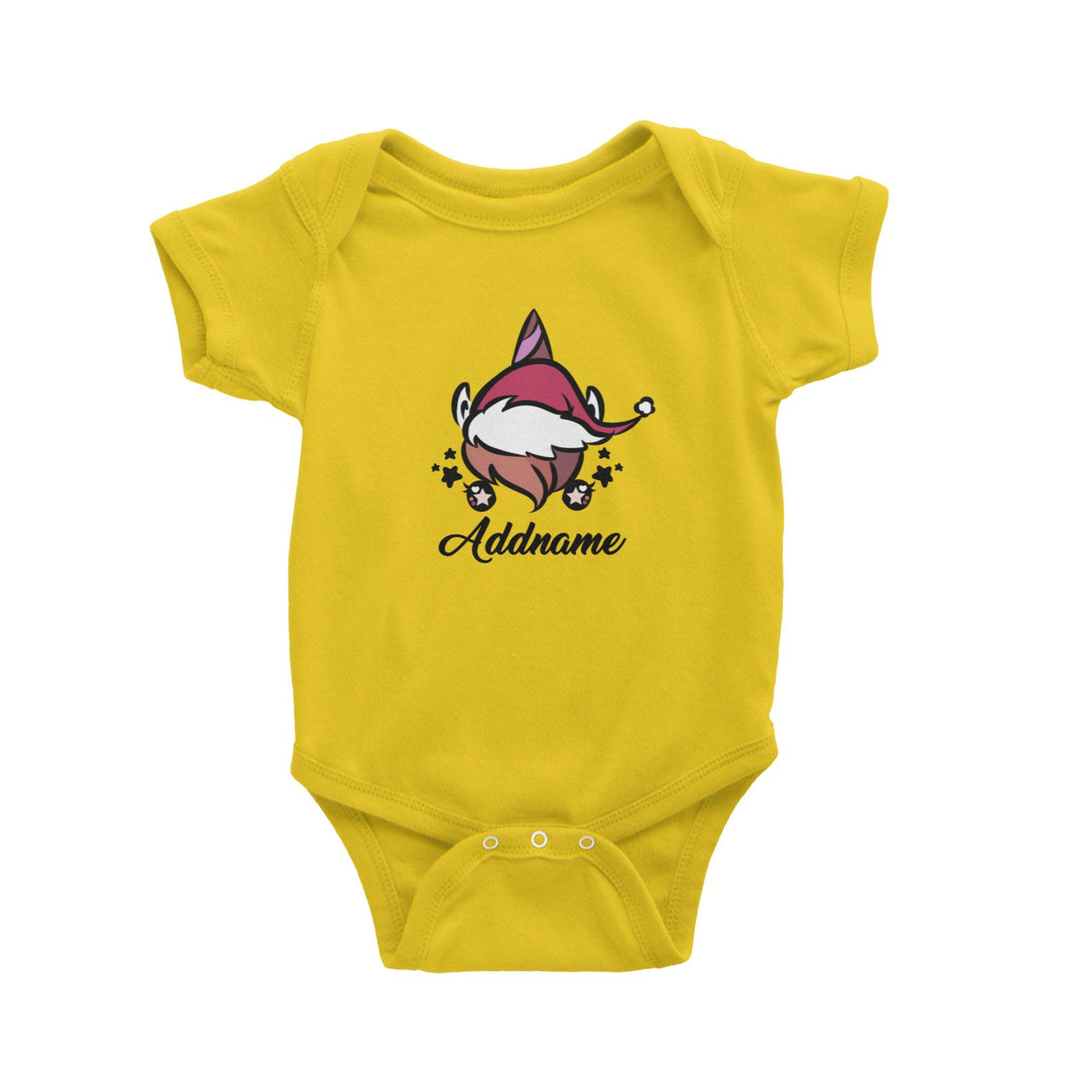 Xmas Pretty Unicorn Baby Romper